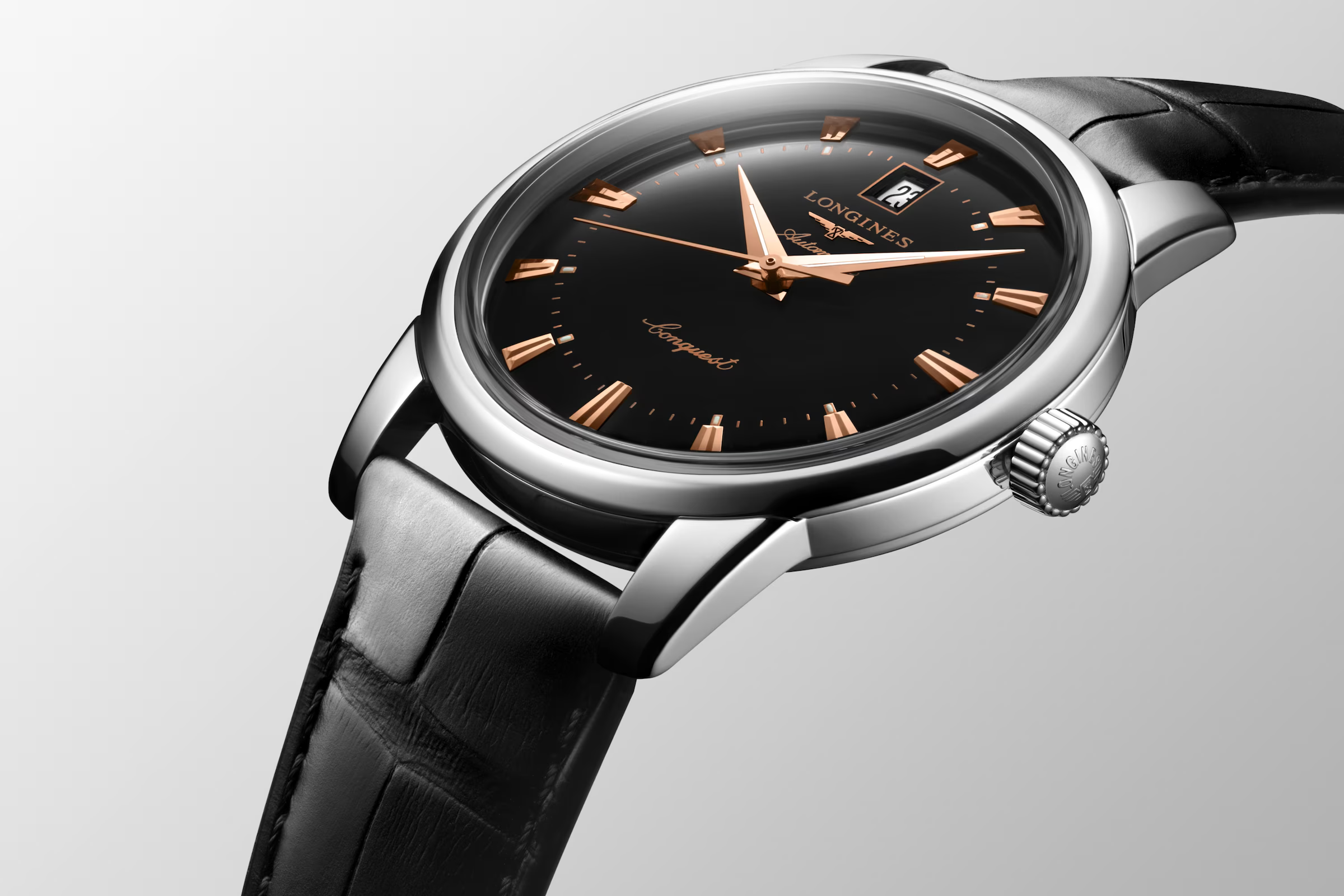 LONGINES CONQUEST HERITAGE 35MM AUTOMATIC L16114524 Gem Bijou