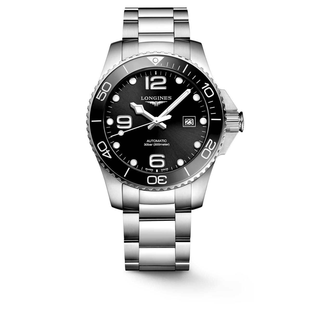 LONGINES HYDROCONQUEST CERAMIC 43MM AUTOMATIC DIVING WATCH Gem Bijou
