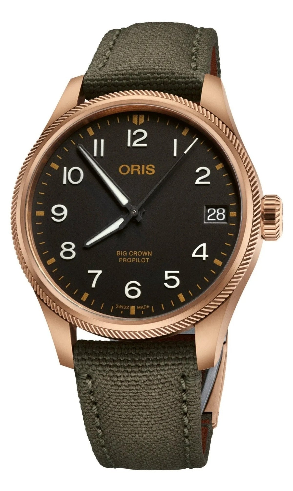 Oris BIG CROWN PROPILOT BIG DATE BRONZE 	01 751 7761 3164-07 3 2003BRLC