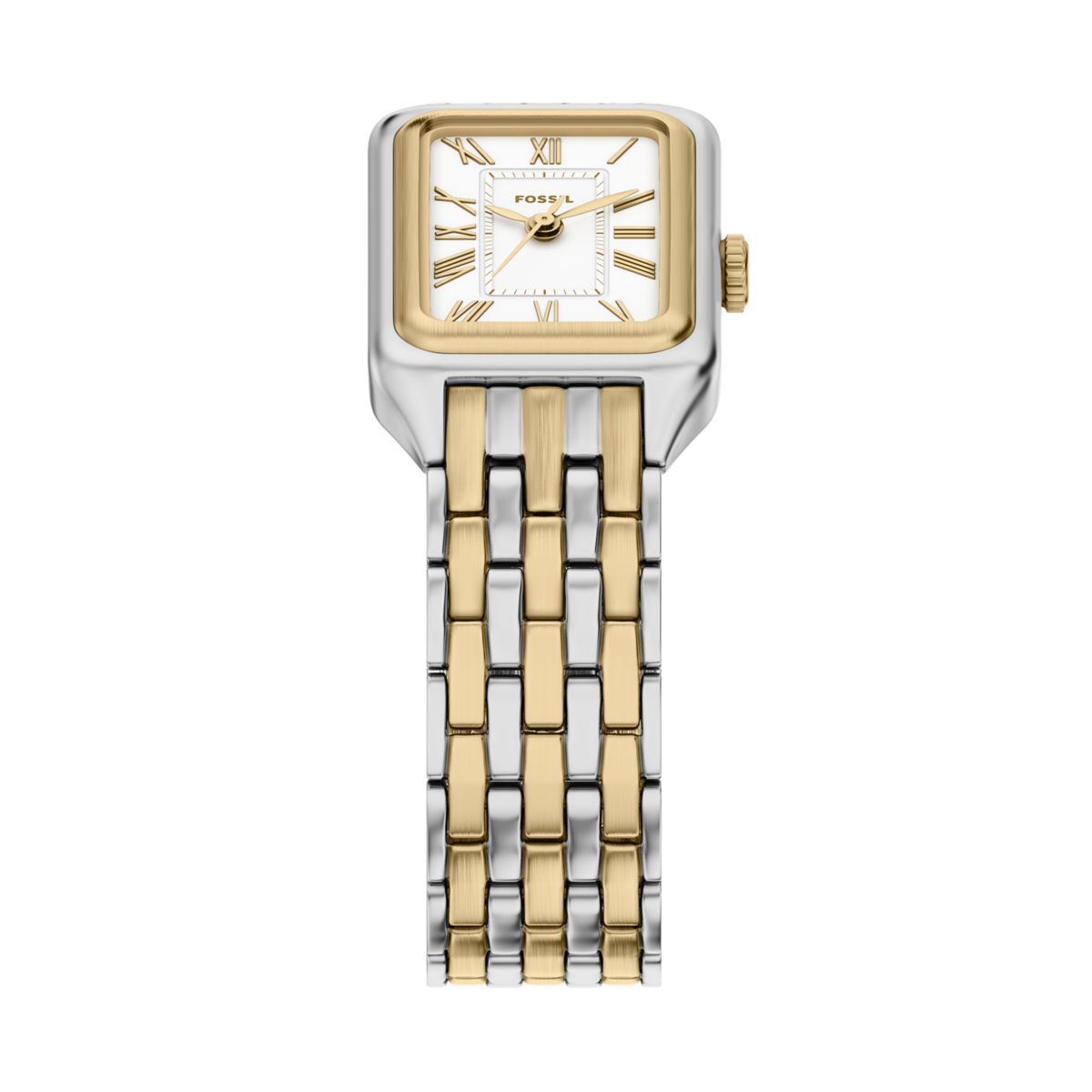 RAQUEL MINI THREE-HAND TWO-TONE STAINLESS STEEL WATCH