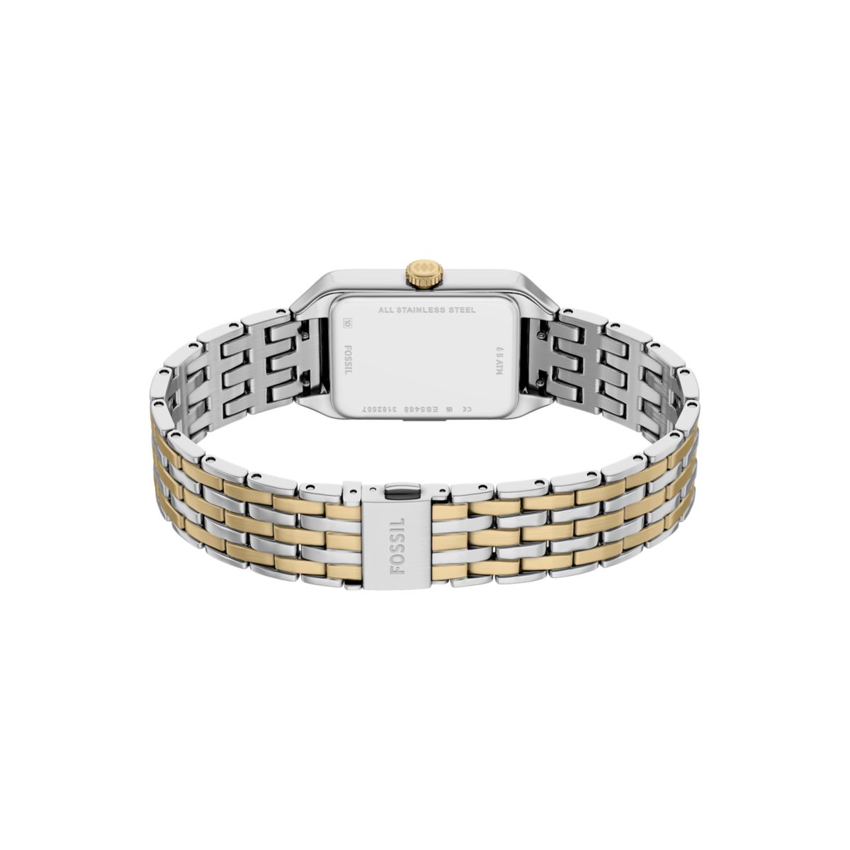 RAQUEL MINI THREE-HAND TWO-TONE STAINLESS STEEL WATCH