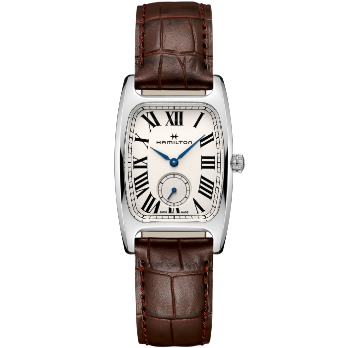 HAMILTON BOULTON L PEARL WH DIAL BN S H13421511