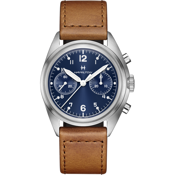 Khaki Aviation Pilot Pioneer Mechanical Chrono - H76409540