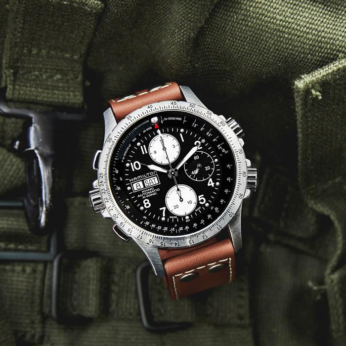 Hamilton Khaki Aviation X-wind Auto Chrono 44mm H77616533 – Gem Bijou