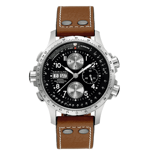 HAMILTON KHAKI AVIATION X-WIND AUTO CHRONO 44MM H77616533