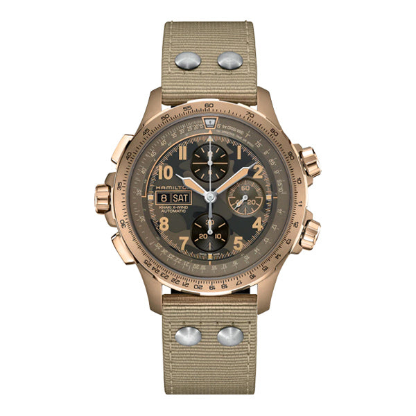 HAMILTON KHAKI AVIATION X-WIND AUTO CHRONO 45MM H77916920