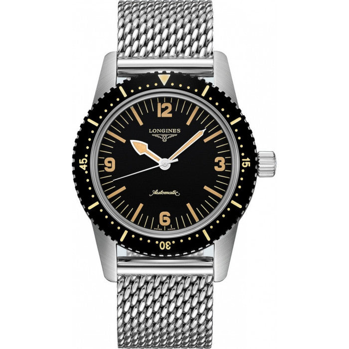 LONGINES SKIN DIVER 42MM AUTOMATIC WITH MILANESE L28224566