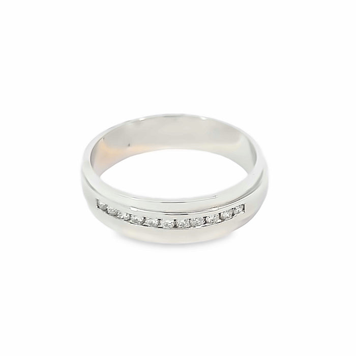 WEDDING BAND 10KT WHITE GBJ-031148