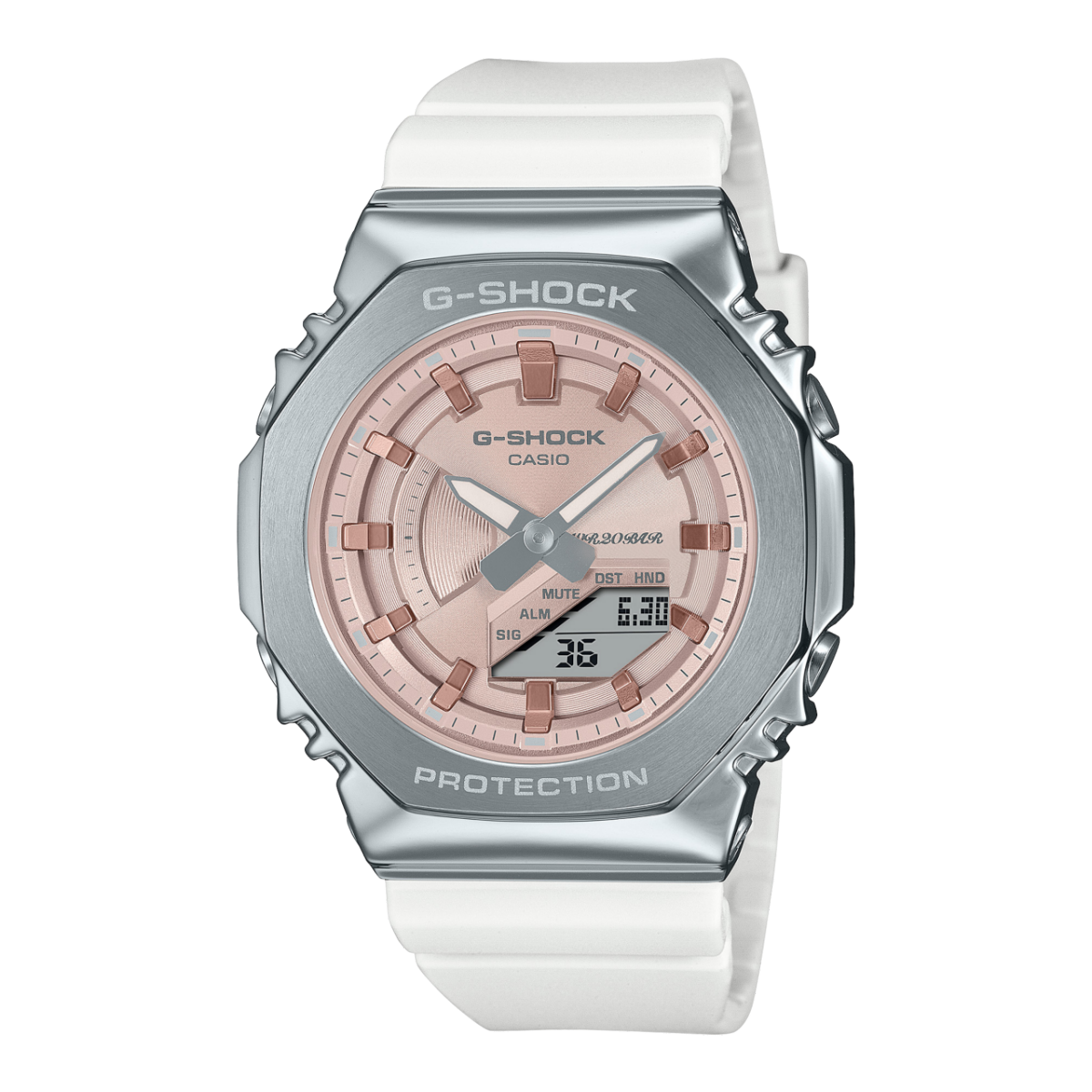 CASIO - ANALOG-DIGITAL WOMEN GM-S2100WS-7A