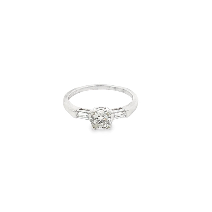 ENGAGEMENT RING 14KT WHITE GOLD DIAMOND SET GBJ-015911