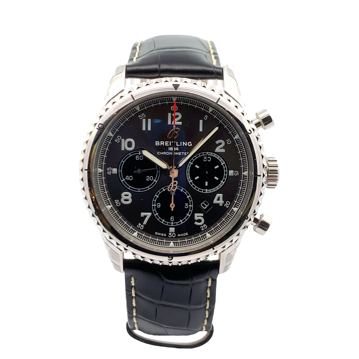 PRE-OWNED BREITLING AVIATOR 8 B01 CHRONOGRAPH 43 AB0119131B1P2