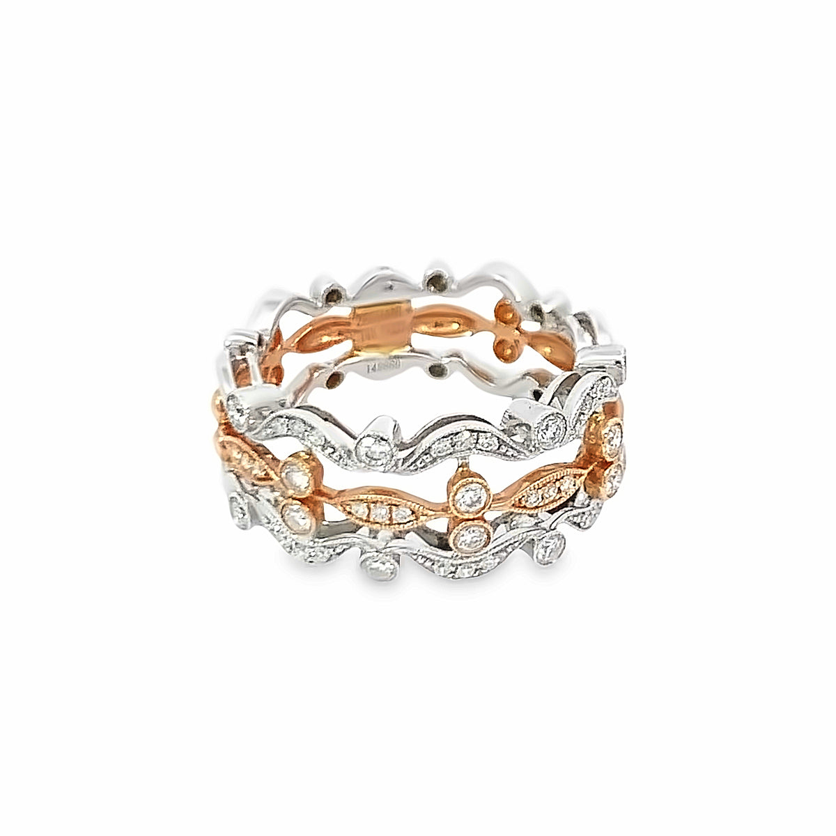 DIAMOND RINGS 14KT DIAMOND GOLD GBJ-142869