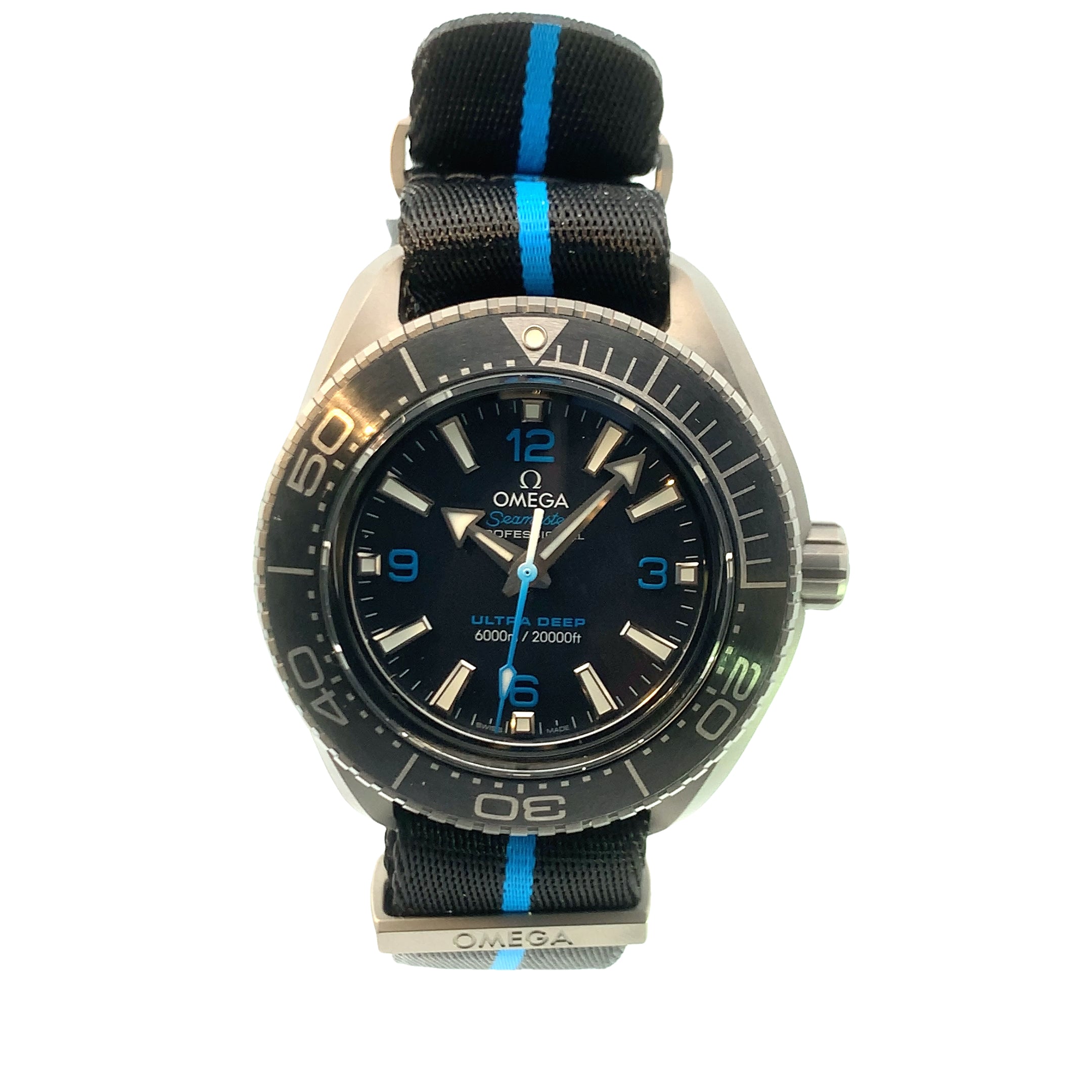 PRE OWNED OMEGA PLANET OCEAN ULTRA DEEP 6000M 215.92.46.21.01.001