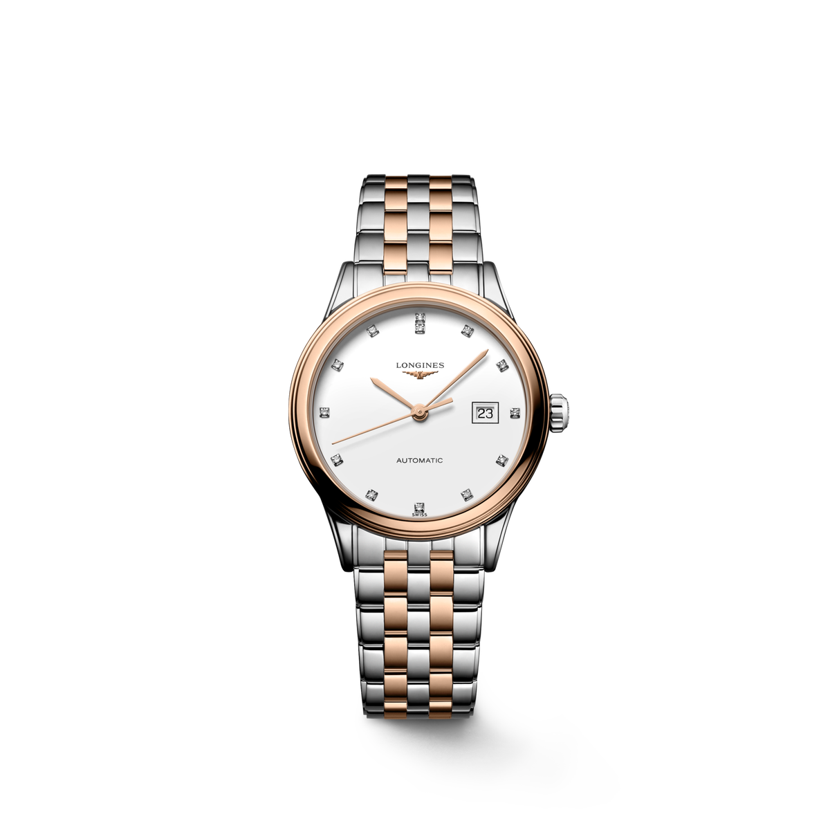 LONGINES FLAGSHIP 30MM STAINLESS STEEL/PVD AUTOMATIC L43743997
