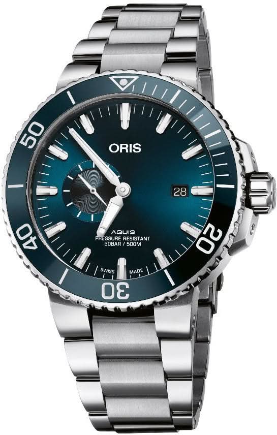 Oris Aquis Small Second, Date 01 743 7733 4155-07 8 24 05PEB