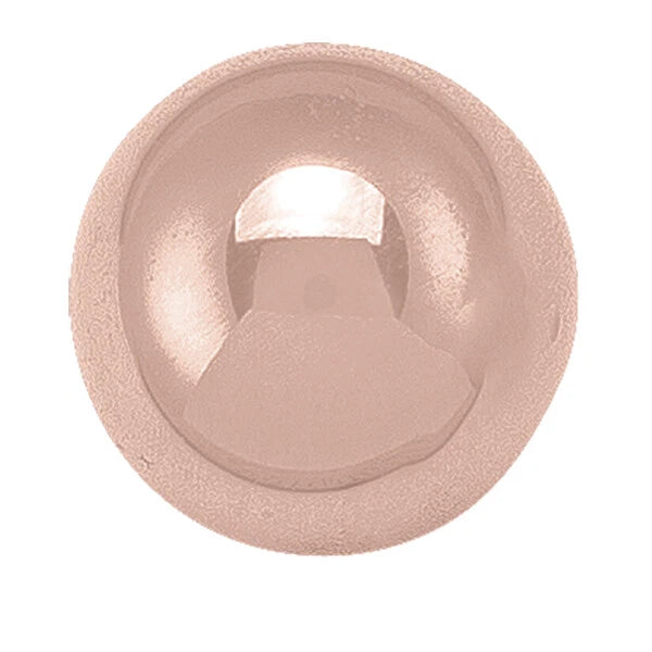 14K, Rose Gold Ball Stud Earrings, 8mm Diameter GBJ-TA90