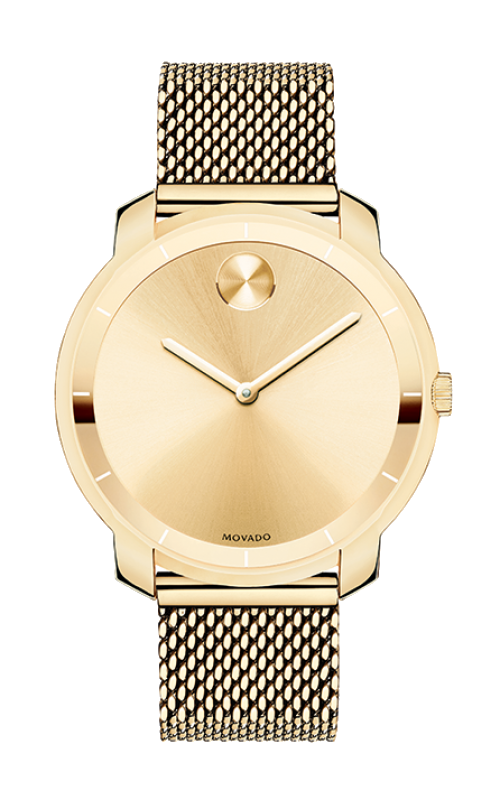 MOVADO BOLD 36MM YELLOW GOLD