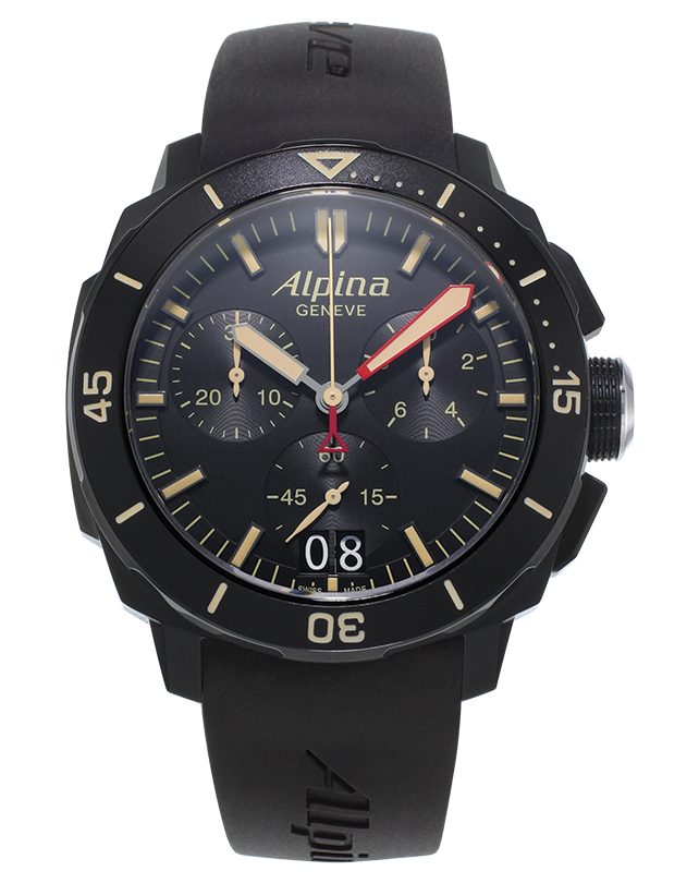 ALPINA SEASTRONG DIVER 300 BIG DATE CHRONOGRAPH 44MM