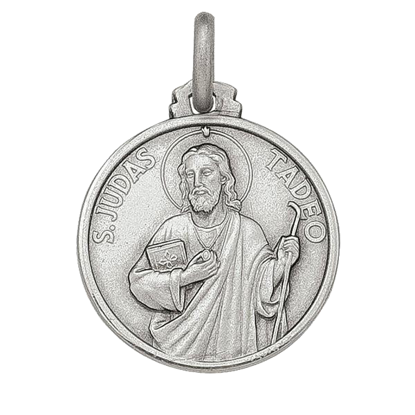 ST. JUDE MEDAL STERLING SILVER