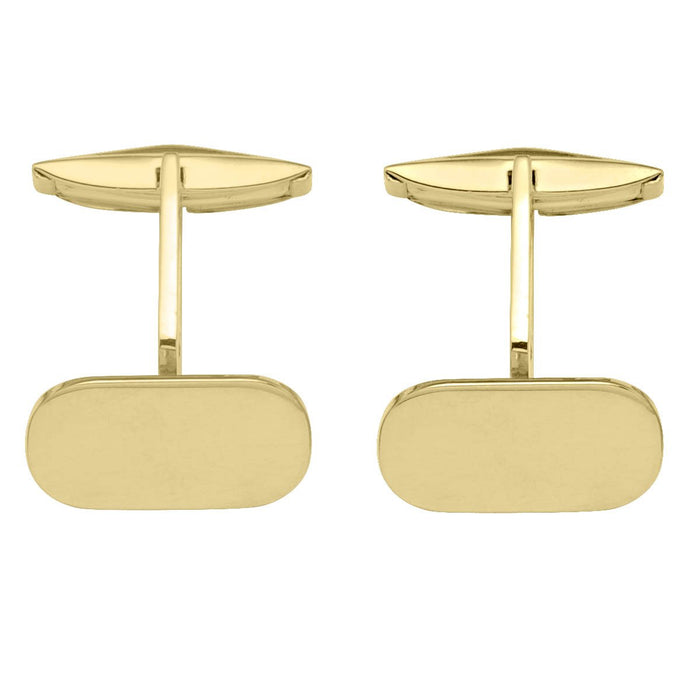 CUFFLINKS YELLOW GOLD 