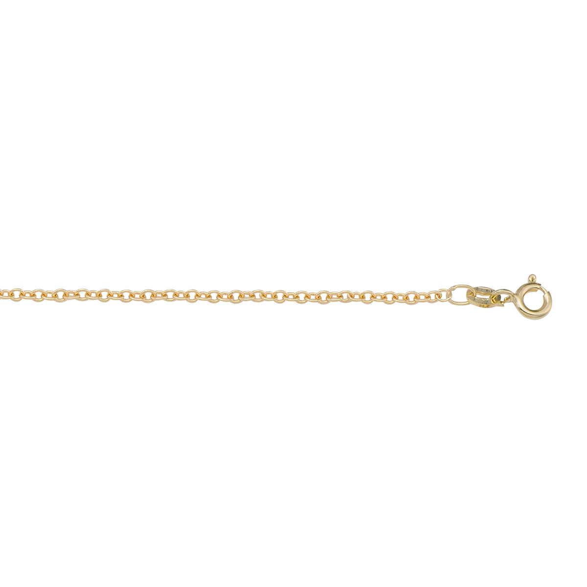 GOLD CHAIN YELLOW GOLD OPEN CABLE 