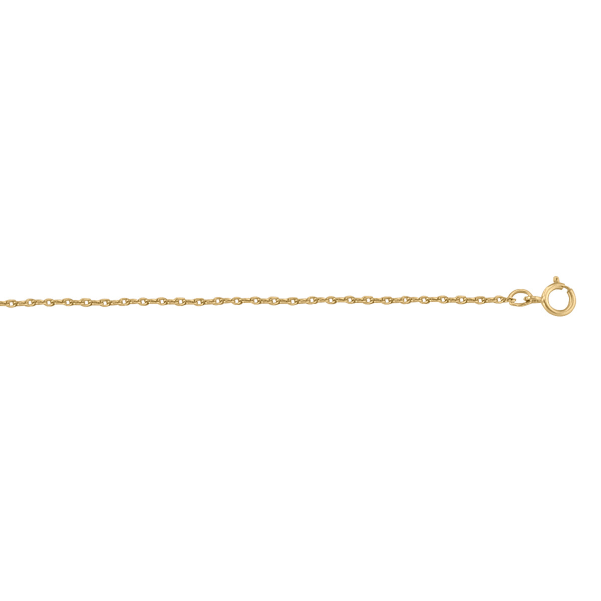 CHAINS YELLOW GOLD LIGHTLY PLATED LOOSE ROPE LINK