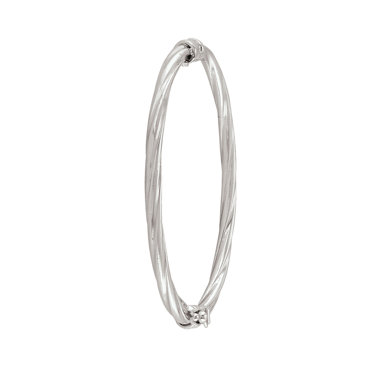 BANGLES STERLING SILVER TWISTED CHILDRENS'S 