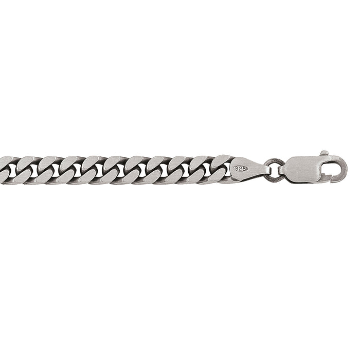 LINK STERLING SILVER OXIDIZED LINK