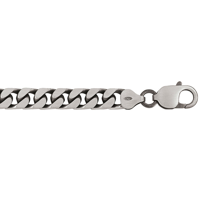 LINK STERLING SILVER OXIDIZED LINK