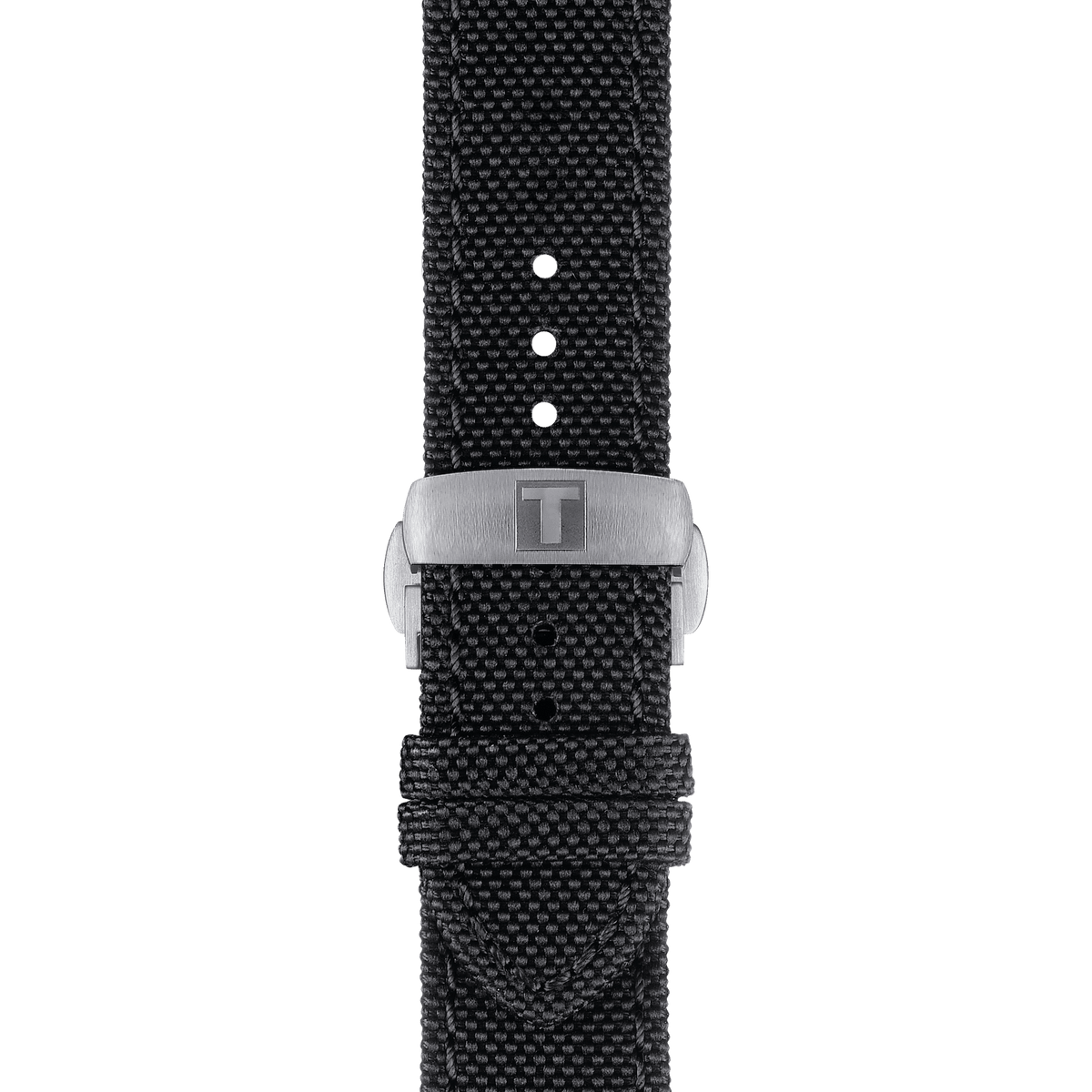 TISSOT OFFICIAL BLACK FABRIC STRAP LUGS 21 MM