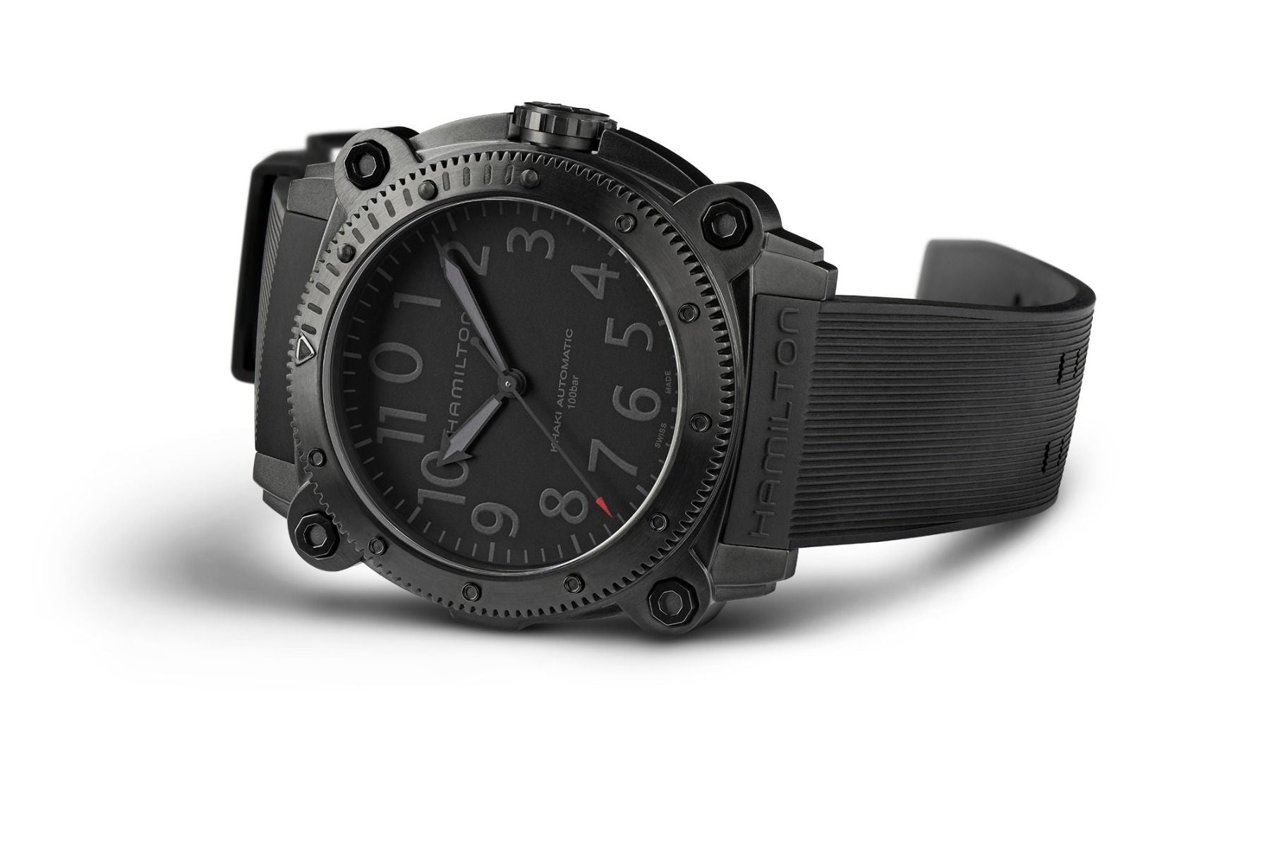 HAMILTON KHAKI NAVY BELOWZERO AUTO - LIMITED EDITION (RED 