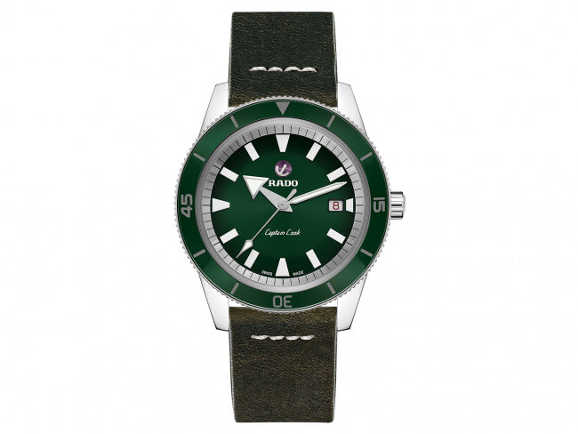 Rado captain cook online strap